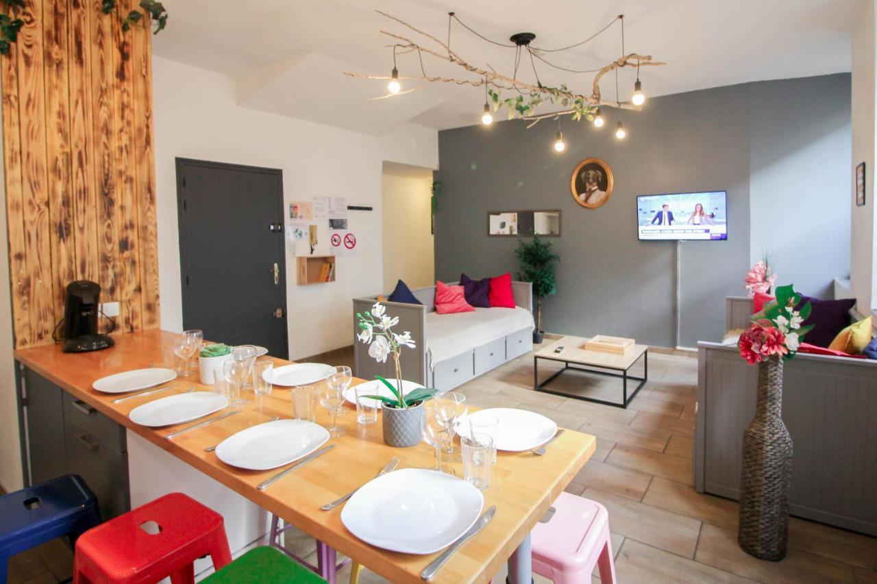 Calme En Centre Ville Appartement , Spacieux Et Renove A 50M De La Place Carnot การ์กาซอน ภายนอก รูปภาพ